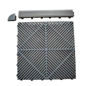 Ineinander greifender garagen-vinylboden werkstatt-bodenfliesen umweltfreundlicher PP-garagen-kunststoffboden - Product Image 3