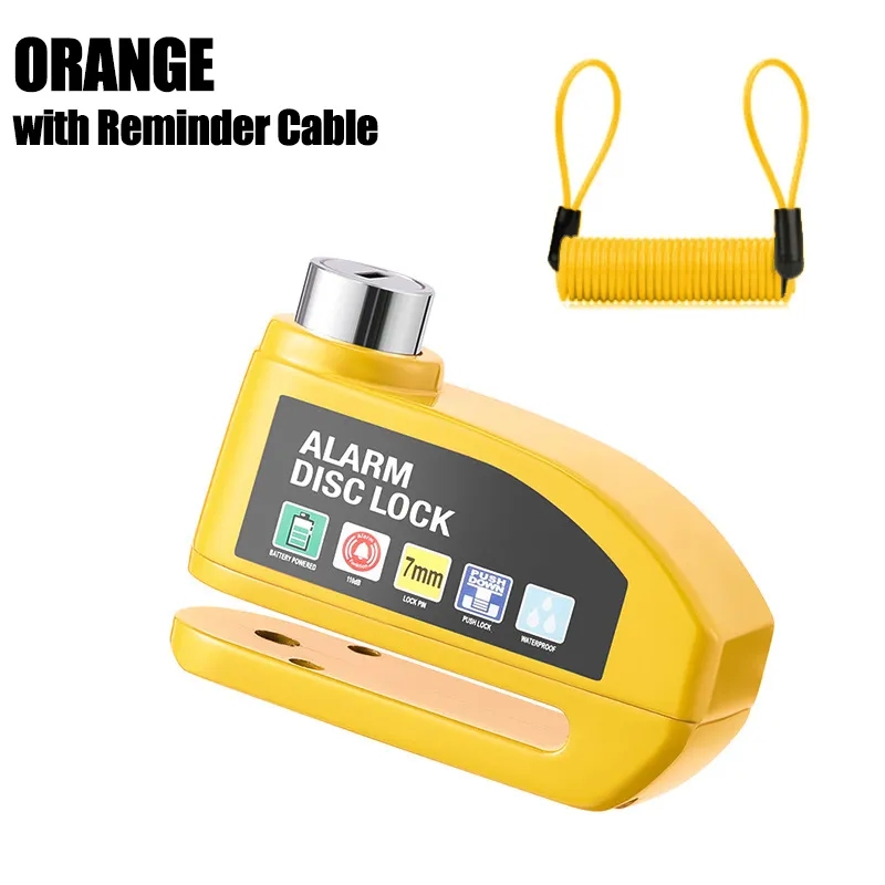 Orange clair avec câble de rappel