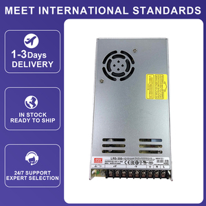 רוב LRS-350 (קומפקטי) erp (קומפקטי) erp (הוכחת גשם) 350w 5v12v15v24v48v החלפת אספקת חשמל ליישומים תעשייתיים הוביל חיצוניים