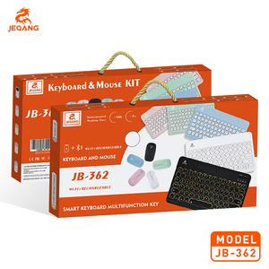 Jeqang diseño ultrafino nuevo juego de teclado y ratón con teclado de chocolate para portátiles y ordenadores Apple - Product Image 6