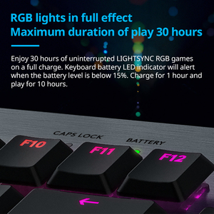 Black Logitech G913 Lightspeed Support <strong>Bluetooth</strong> Two Modes Rgb Wireless Waterproof Mechanical Gaming <strong>Keyboard</strong> <strong>With</strong> Backlight