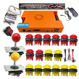 Аркадная игра raspberry pi джойстик аркадный шкаф комплект arcad 2 игроков управления аркадой diy kit/diy аркадный комплект/аркадный комплект