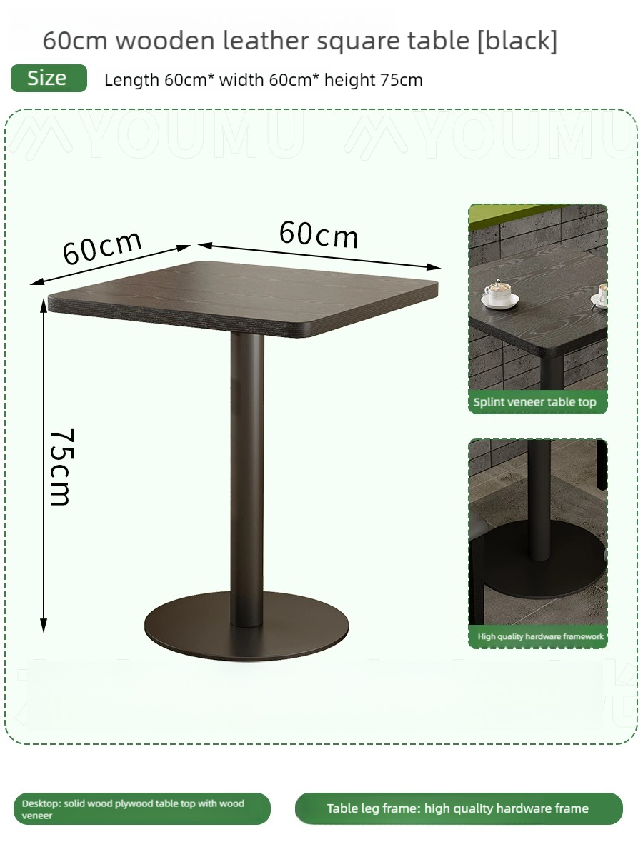 60*60CM square table A