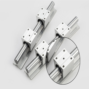 SBR10 SBR12 SBR16 SBR20 SBR25 Riel de guía lineal de aluminio Guía de movimiento lineal Rieles lineales de rodamiento lineal para máquina CNC - Product Image 3
