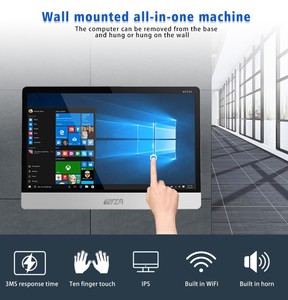 Oem /odm personalizzabile Touch all-in-one 19 22 24 pollici computer desktop da parete all-in-one pc plus fotocamera - Product Image 6