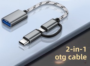 Android USB lettore di schede adattatore cavo tipo-C OTG convertitore con DC/AC materiale di uscita connettore USB-C - Product Image 2