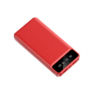 Banco de energía portátil ultrafino de 10.000 mAh con pantalla digital 20W 10W Salidas para iPhone 15 Otros dispositivos Múltiples opciones de color - Product Image 1