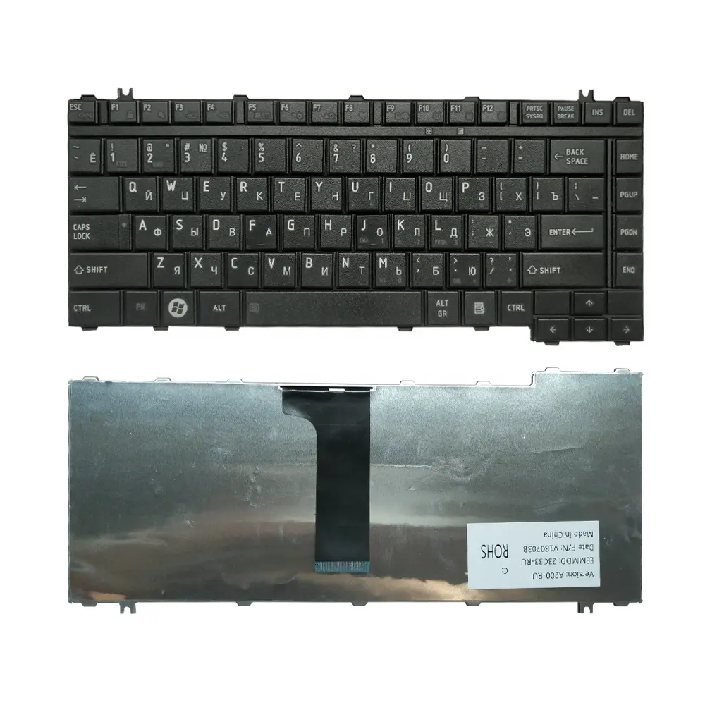 2024 Original novo EUA teclado do laptop Para toshiba satélite a300 teclado substituição teclado do laptop