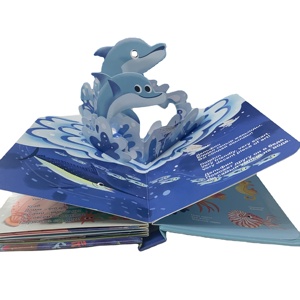 Custom Design Children Ocean Pop up Hardcover Board <strong>Book</strong> - Product Image 1