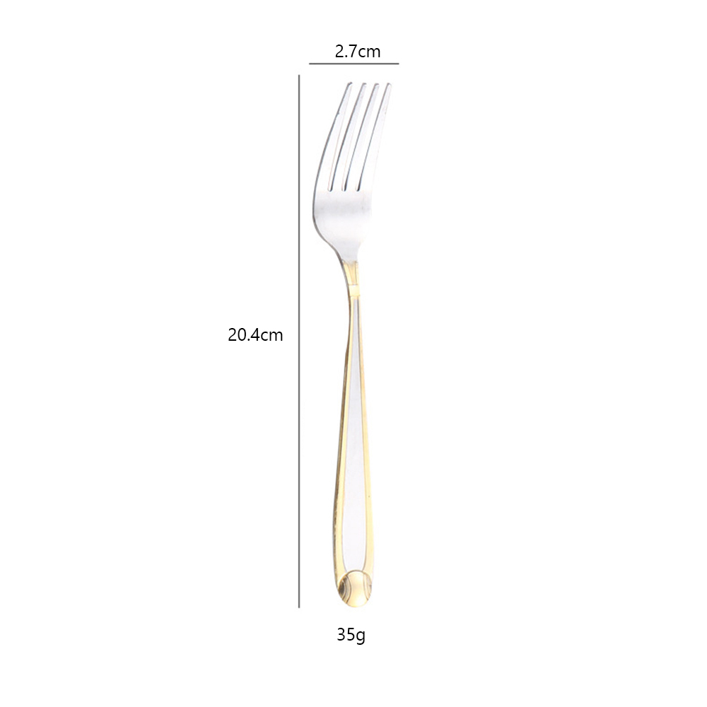 Tenedor de cena Mirror Sky Gold