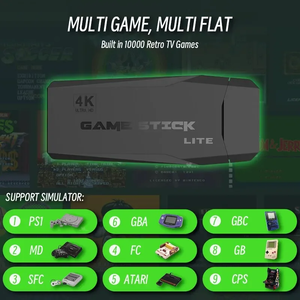 <strong>Portable</strong> 2.4G Wireless Game Stick Retro Style Joystick for <strong>Computer</strong> TV Console Handheld Game <strong>Controller</strong> Accessory Model X2 - Product Image 6