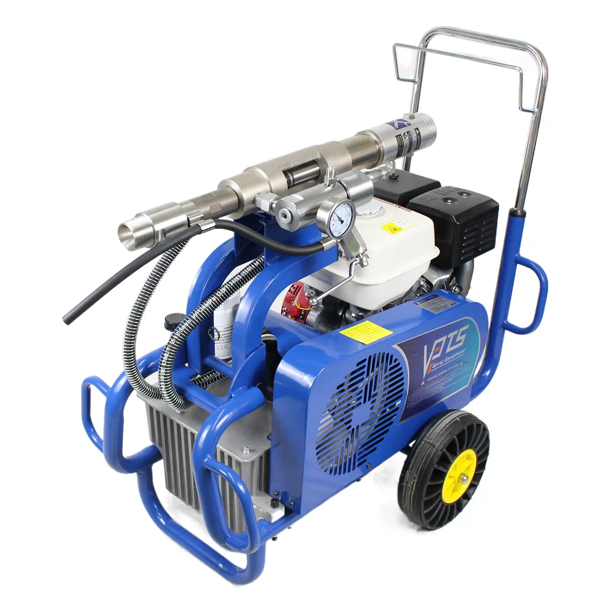 Gasolina powered Velocidade De Pulverização Rápida Alta Pressão Airless Putty Pulverização Máquina De Pintura