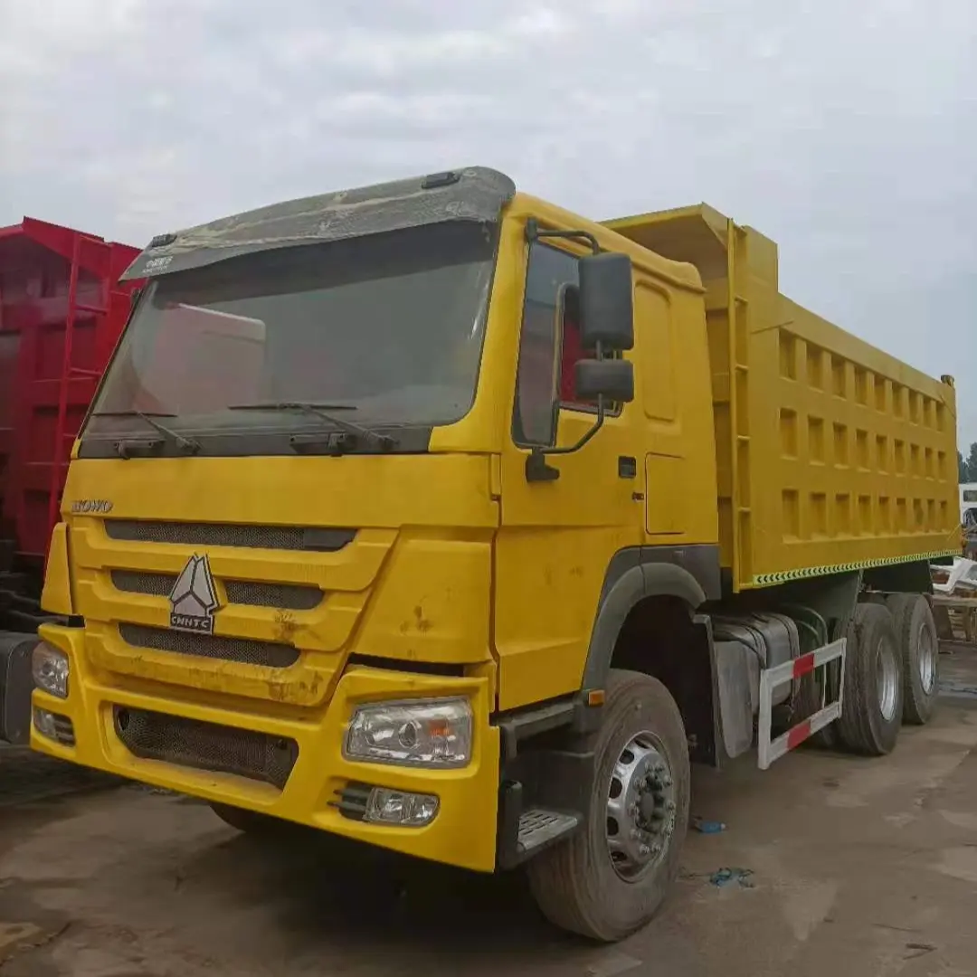 Efurbished-camión volquete de 40 toneladas, camión de carga usado, 6x4