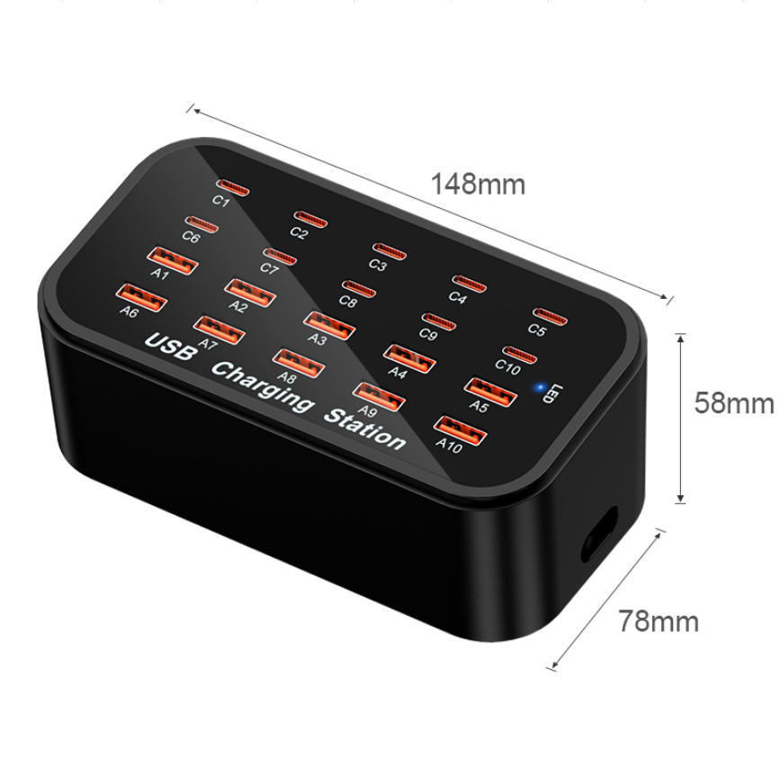 USB-A/Type-c Black