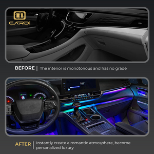&quot;Cardi&quot; <strong>K4</strong> Plus 24 in 1 Versatile <strong>LED</strong> Car Atmosphere Lighting with Customizable Interior Design Illumination for Universal Fit - Product Image 4