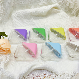 30毫升彩色可再填充方形空迷你口袋塑料香水扩散器瓶 - Product Image 2
