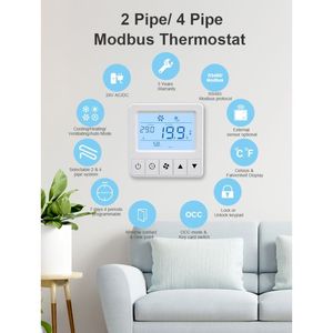 0-10 В модуляция выходного сигнала Oem умный программируемый Ac Hvac Modbus Wi-Fi вентилятор, контроллер термостата - Product Image 2