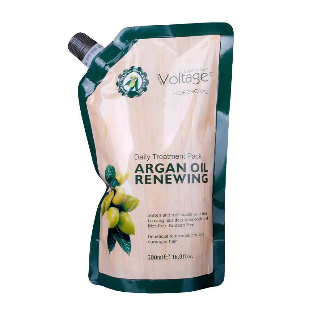 Karisma Minyak Argan Voltase, Perawatan Rambut Lumpur, 500ML Seri Emas Maroko, Perawatan Argan