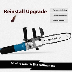 Küçük çok fonksiyonlu ev ahşap Mini köşe değirmeni elektrikli testereler ve günlüğü testereler taşınabilir zincir testereler - Product Image 4