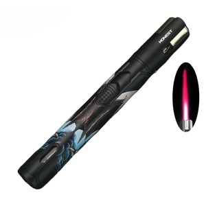 KY yeni stil pembe alev barbekü pişirme çakmak gaz doldurulabilir çinko alaşım <span class=keywords><strong>Turbo</strong></span> Torch çakmaklar toptan