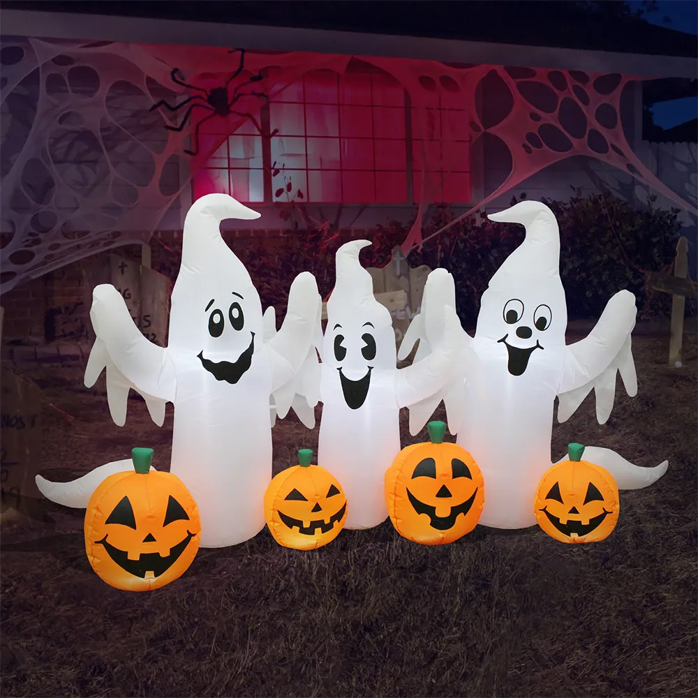 Новый тренд страшный Декор на заказ Хэллоуин украшения на открытом воздухе Надувные для вечеринки