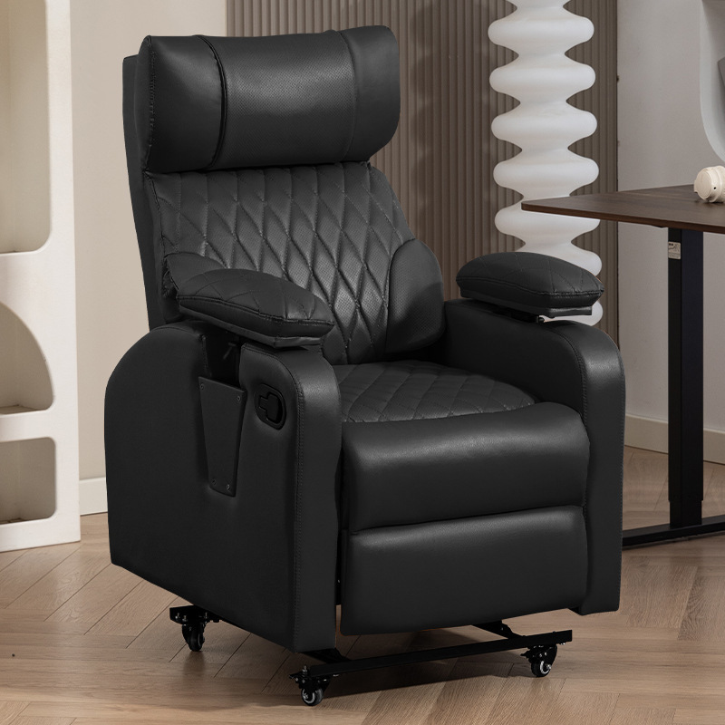 Black perforated automotive leather