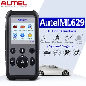 Heavy Duty Vehicle <strong>Code</strong> <strong>Reader</strong> Diagnostic Tool <strong>AUTEL</strong> MaxiLink ML529HD - Product Image 5
