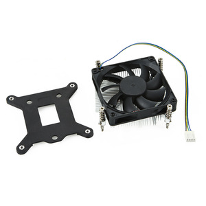 薄型CPUファン冷却ラジエーター温度制御コンピュータケースHTPC Mini 12VシャーシクワイエットPCブラックカスタムヒートシンク - Product Image 5