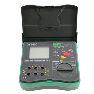 DY5500 la tierra probador de resistencia de Multi función AC probador del metro 0.01ohm resolución - Product Image 1