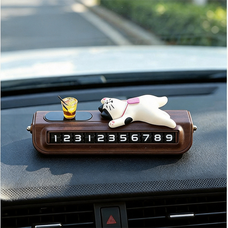 Ping An Sunshine Belly Lemon Tea Rolling Number Plate