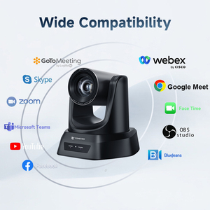 Büyük olaylar canlı yayın için Joystick denetleyicisi canlı akış sistemi ile 20X Zoom PTZ kamera - Product Image 5