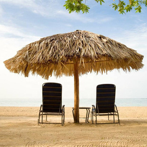 Venta al por mayor simulado fabricado Maldivas mexicano palm hierba playa de paja paraguas - Product Image 4