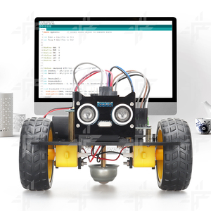 Robot inteligente de fábrica para niños, Kit de Robot Educativo programable, con Sensor ultrasónico, para la escuela - Product Image 5