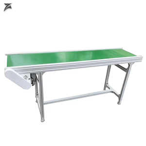 LIANGZO小型绿色PVC皮带输送机厂家定制PVC迷你皮带输送台 - Product Image 4