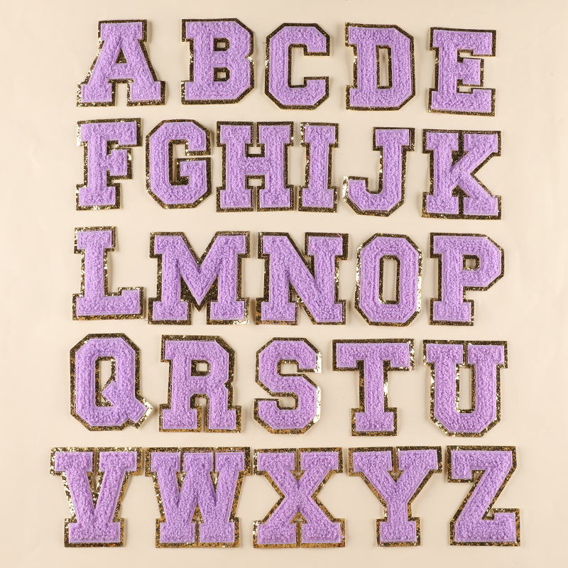 purple(single letter price )