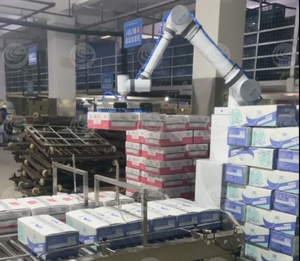 Sistema de paletizado robótico completamente automático Robot de paletizado de carga y descarga para contenedor