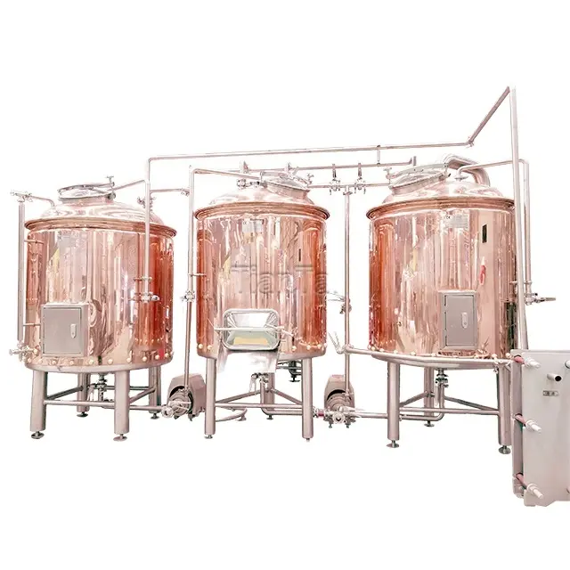 500L 5HL Craft Beer Brau system Micro Nano Brauerei Ausrüstung Sudhaus Fermenter Kühlung Malz Hopfen Hefe Wein Brennerei