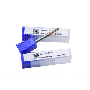 HMX-4E-D1.0S katı karbür Insert parmak freze çakısı kaplama ile freze makinesi için gelişmiş katı frezeler karbür ucu frezeleri - Product Image 1