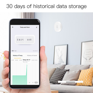 Sensor de temperatura y humedad para monitoreo remoto y automatización del hogar, Hub compatible con Tuya ZigBee 3,0, Smart Life