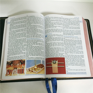 OEM ucuz fotoğraf kitap baskı Mini İncil söz kitap anahtarlık İncil geçmişi söz özveri kitap - Product Image 3