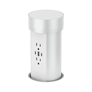 Conferencia Ronda Pop Up Socket Table Desktop Outlet con puerto USB - Product Image 3
