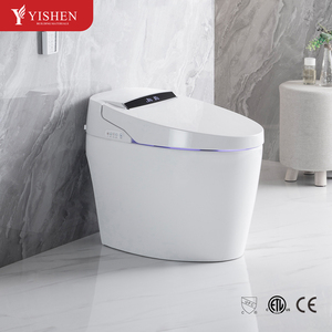 新しいデザインのスマートトイレリモコン付き衛生式自動ビデワンピーストイレモダンなバスルームセラミックWcインテリジェント - Product Image 2