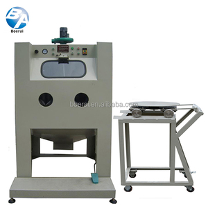 Pressure Sandblasting Cabinet Machine <strong>Rotary</strong> <strong>Table</strong> <strong>Sand</strong> <strong>Blasting</strong> Machine Cleaning Equipment