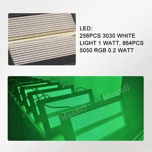 <strong>Super</strong> Strobe Light DMX512 High Brightness RGB <strong>LED</strong> + White for Stage Show Event Night Club Mapping Function - Product Image 5