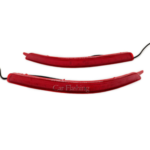 Kia Rio için K2 Sedan 2015 2016 Led arka tampon reflektör araba kuyruk lambası sis lambası fren sürüş dönüş sinyali - Product Image 2