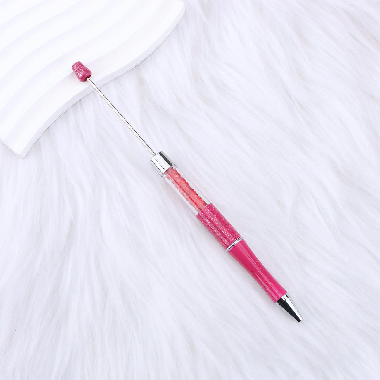 6-สีมุก กุหลาบ-กระสุน 10มม. สีดำ