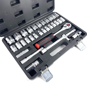 32pcs שקע תיקון אוטומטי כלי תיבת ratchet ברגים חתיכות מכוניות אופנועים כלים יד 1-שנה אחריות אישית במקרה קשה oem