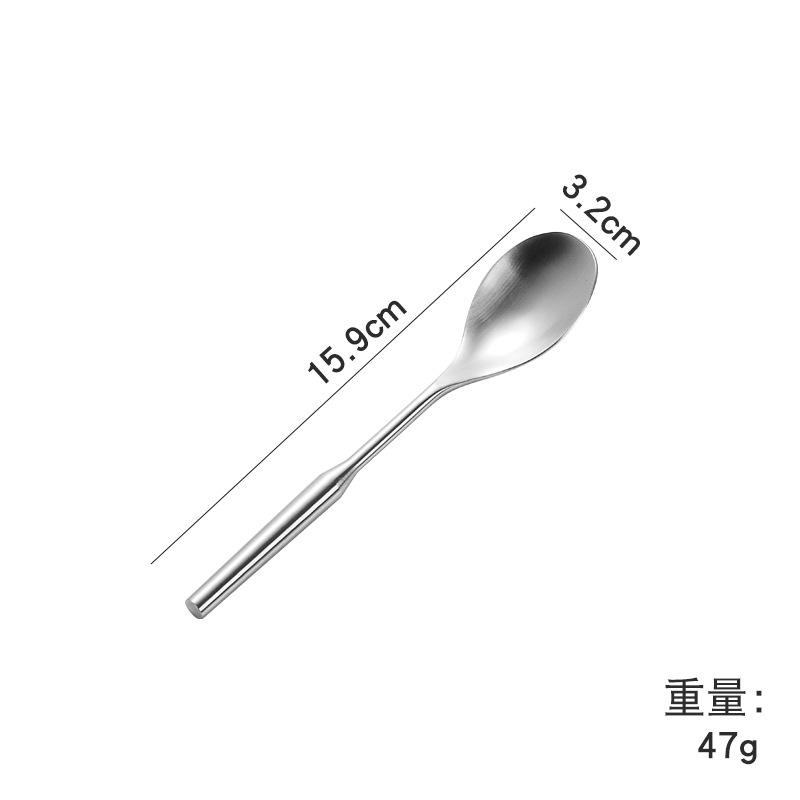 สแตนเลส 304 - ช้อนเด็กด้ามกลม (ช้อนชา)