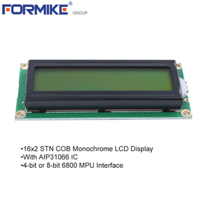 Display LCD personalizzato STN FSTN Mono Driver IC AIP31066 ST7066U ST3076 2x16 LCD 1602 16x2 - Product Image 2