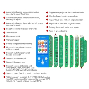 V1SE 2023 nuovo aggiornamento programmatore V1SE per iPhone X-14 attivazione FACE ID 12-14 True Tone Repair X-14PM Test di recupero della batteria